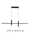 ESPARTA * LÁMPARA LED 30W - 3000K - NEGRO